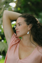 Load image into Gallery viewer, The Jaipur Drop Earrings w/ Hoop
